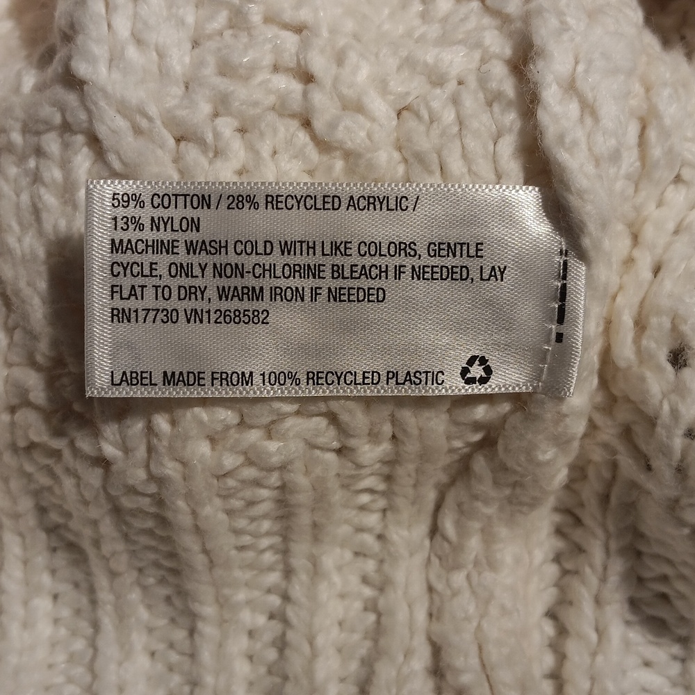 Universal Thread Cream Button-Up Cardigan - image 7